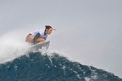 Spanish surfer Nadia Erostarbe